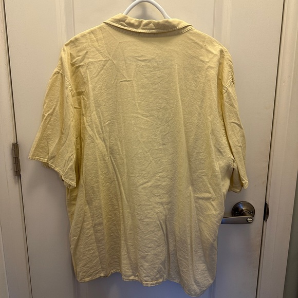 Men's Yellow Casual Shirt - Picture 2 of 4